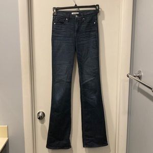 Good American Good Flares EUC Dark wash